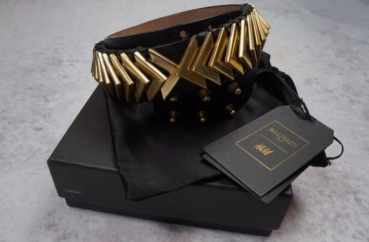 Ремінь, пояс, пояс від бренду H&M  and BALMAIN, оригінальний пояс,