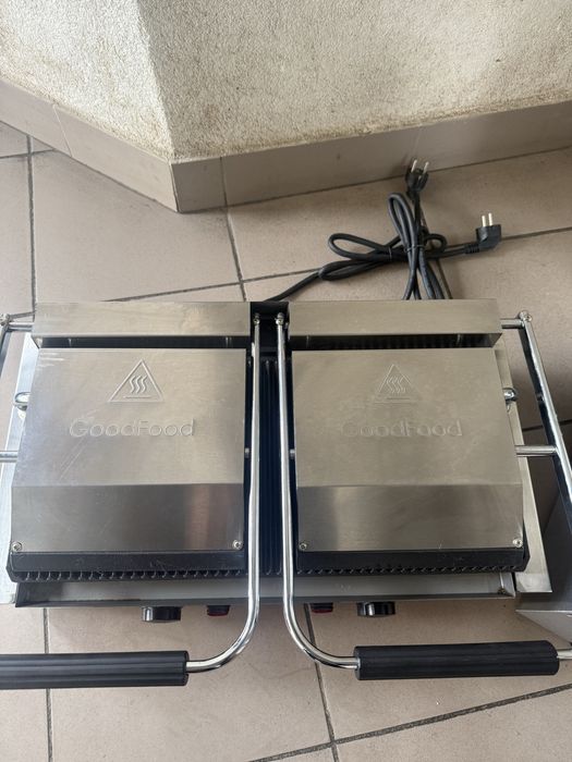 Гриль Двойний Прижимний-Контакний Для Фаст Фуд Новий !!!