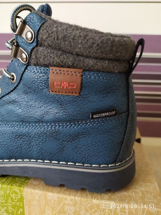 Водонепроницаемые демисезонные ботинки CMP Италия р.36,37