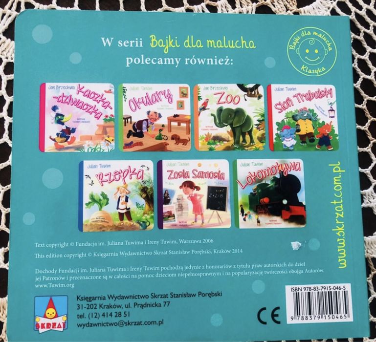 Książeczka z Wierszykami - Julian Tuwim - Pan Maluśkiewicz i Wieloryb