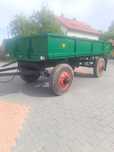 Przyczepa D-50 , sztywna, ładowności 6 T,