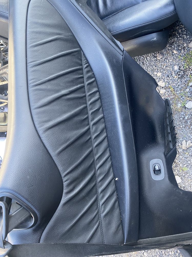 Mercedes clk w209 lift amg komplet foteli skorzanych