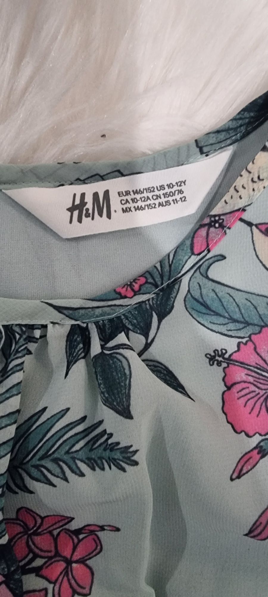 Sukienka h&m dla dziewczynki rozmiar 146