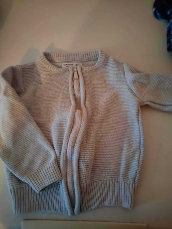 Bluza sweterek Sinsay stan idealny rozmiar 98 zasuwak