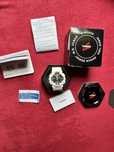 Casia GA-100B-7AER, biały G-Shock,