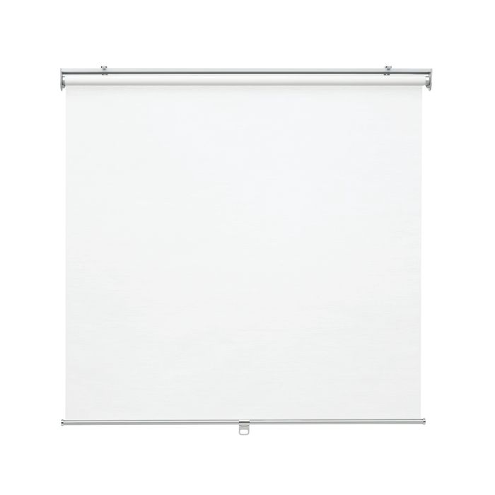 Estore de rolo translúcido em branco