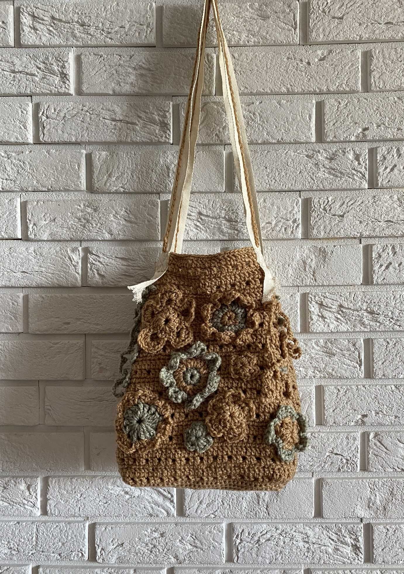 Torba plażowa handmade