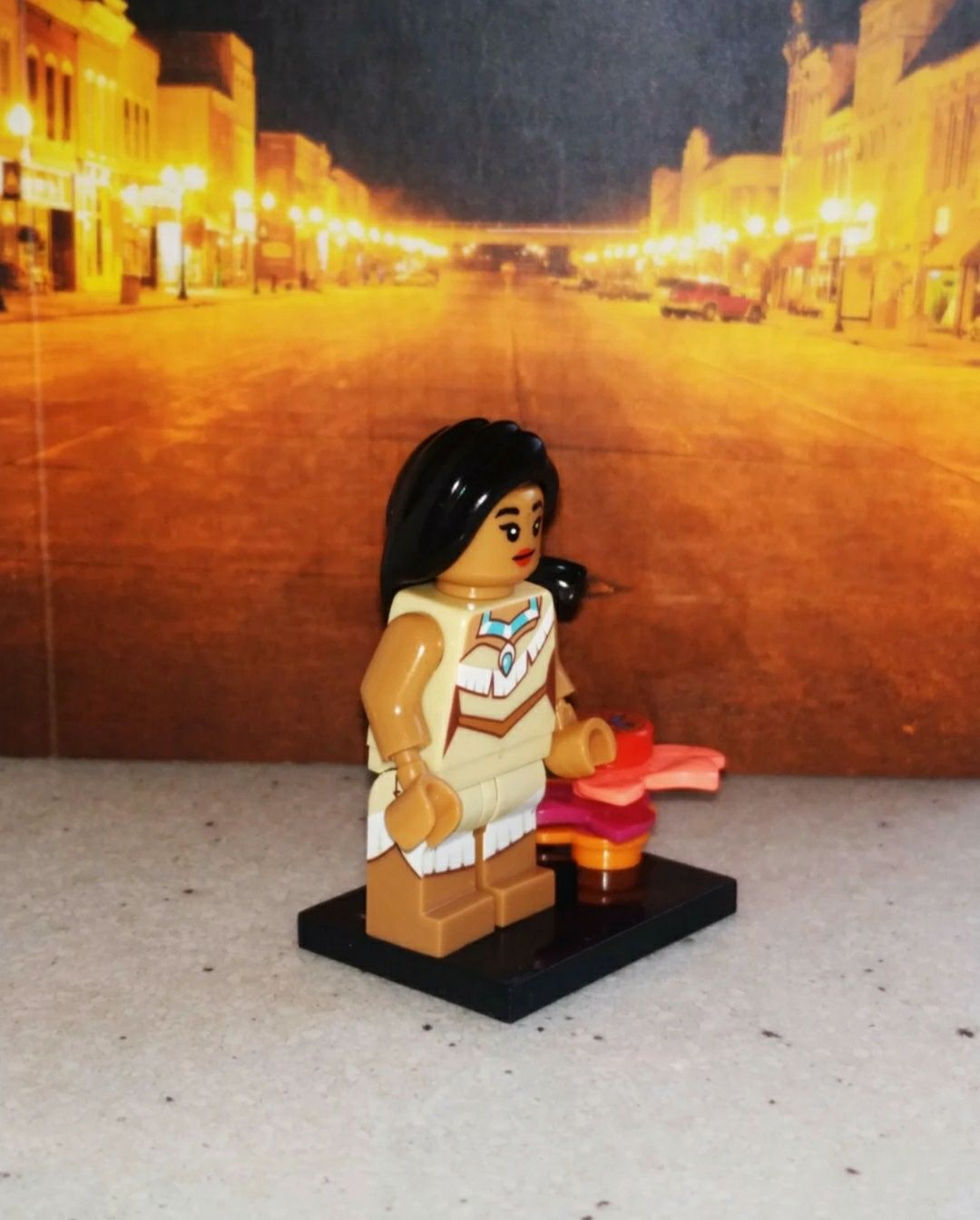Pocahontas, minifigurka, figurka, klocki kompatybilne z klockami LEGO
