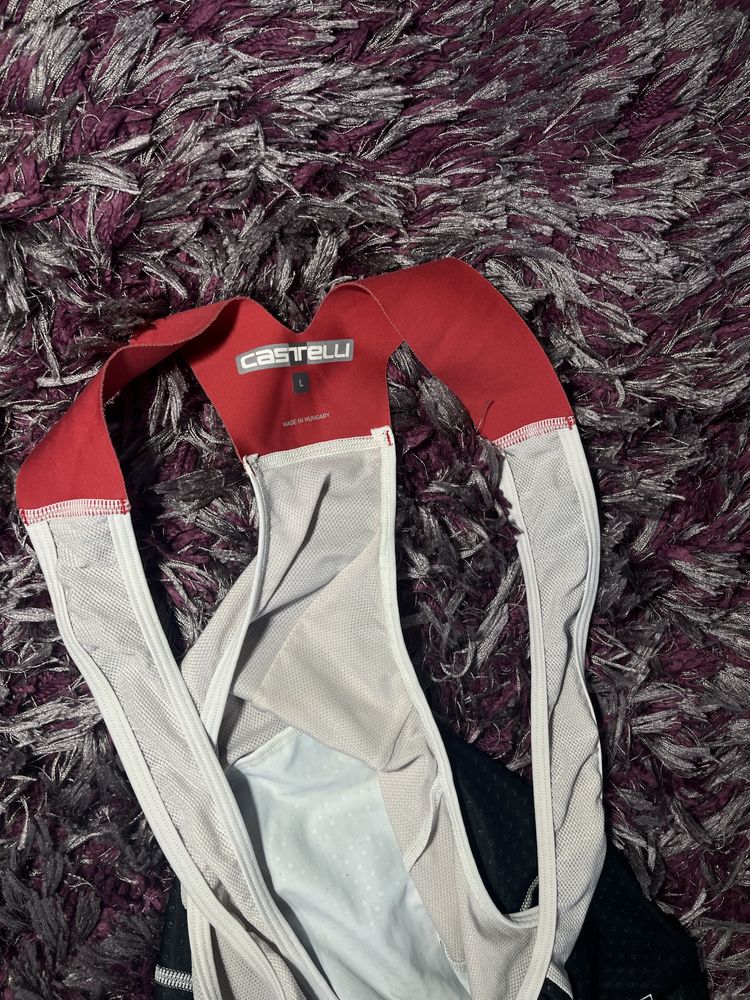Spodenki na szelkach na rower  Castelli