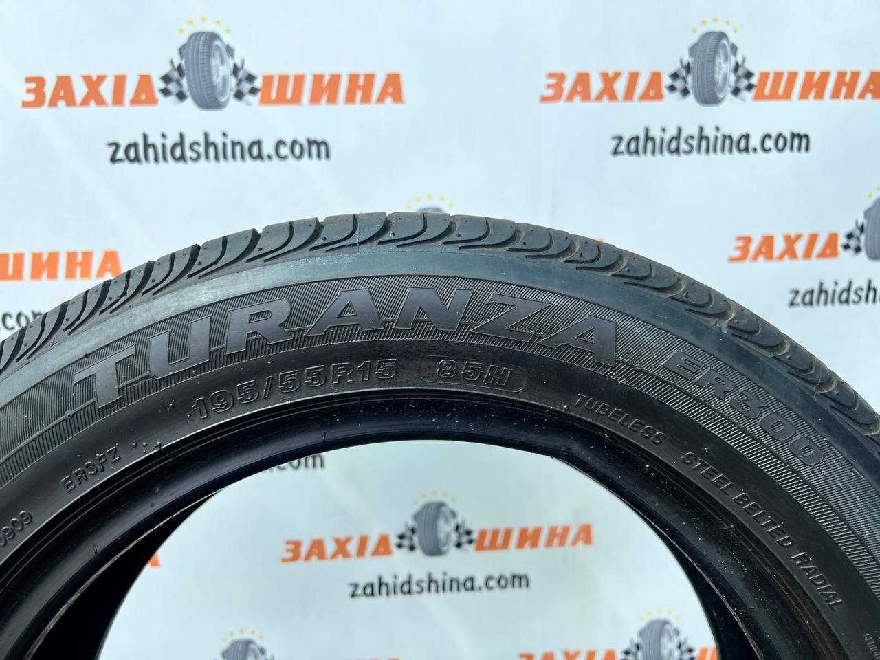 Шини літо б/в 195/55R15 Bridgestone Turanza ER300 тріщ