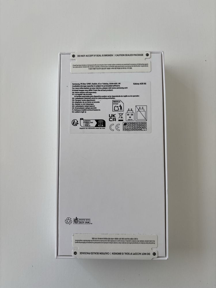 Samsung A35 **NOVO & SELADO**