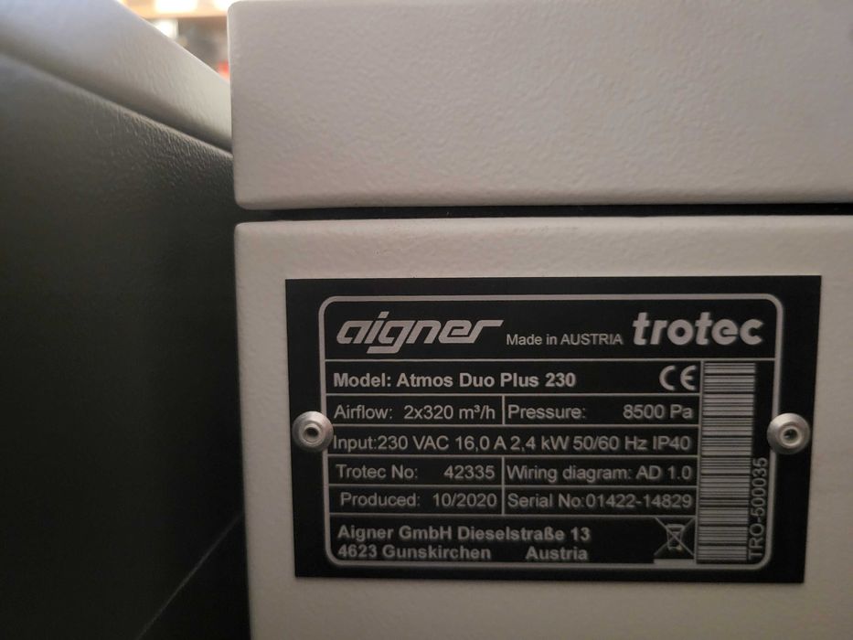 Laser CO2 Trotec Speedy 400 80 W do cięcia i grawerowania