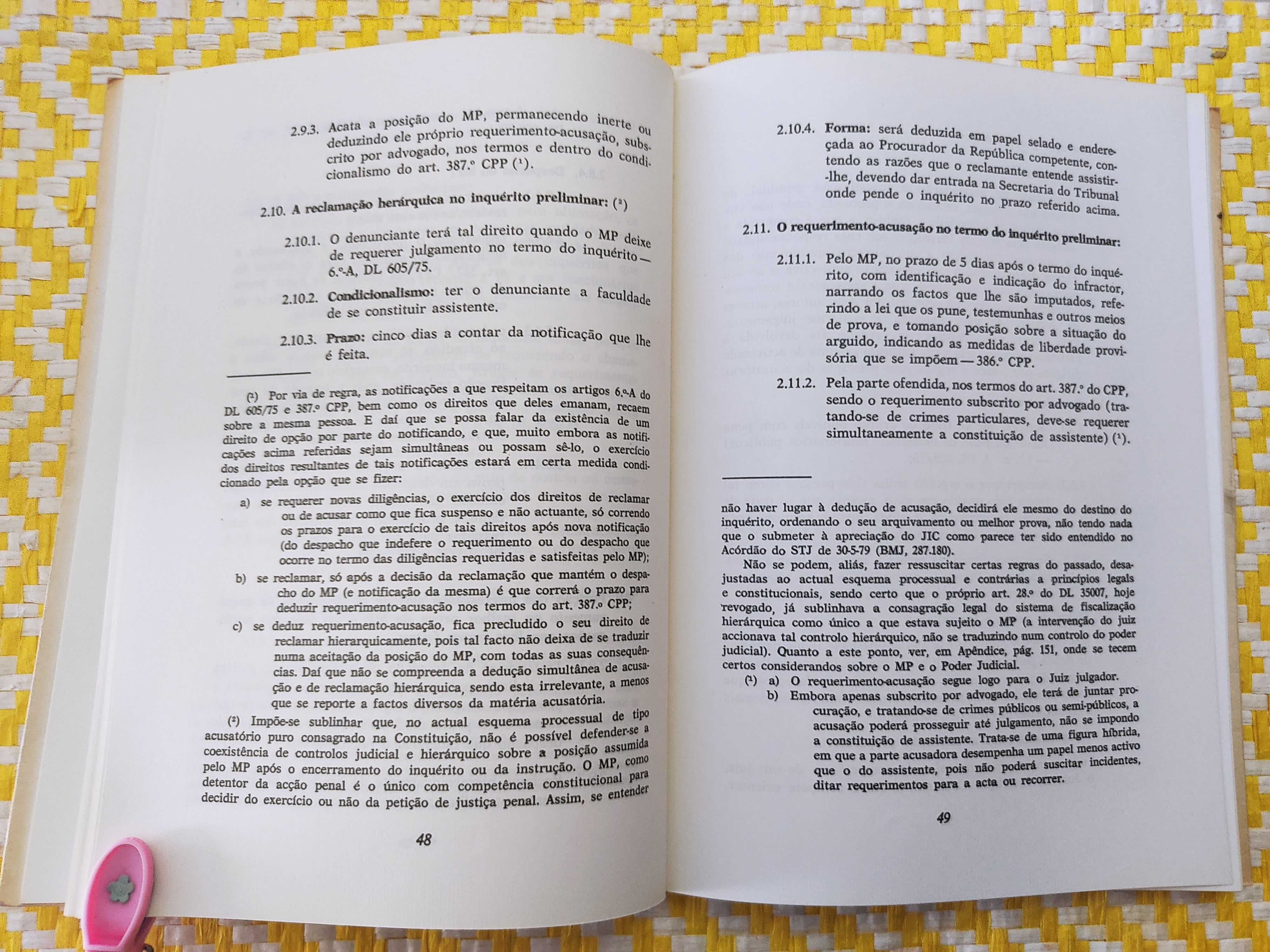 Da acção penal e sua tramitação processual - David V Borges de Pinho