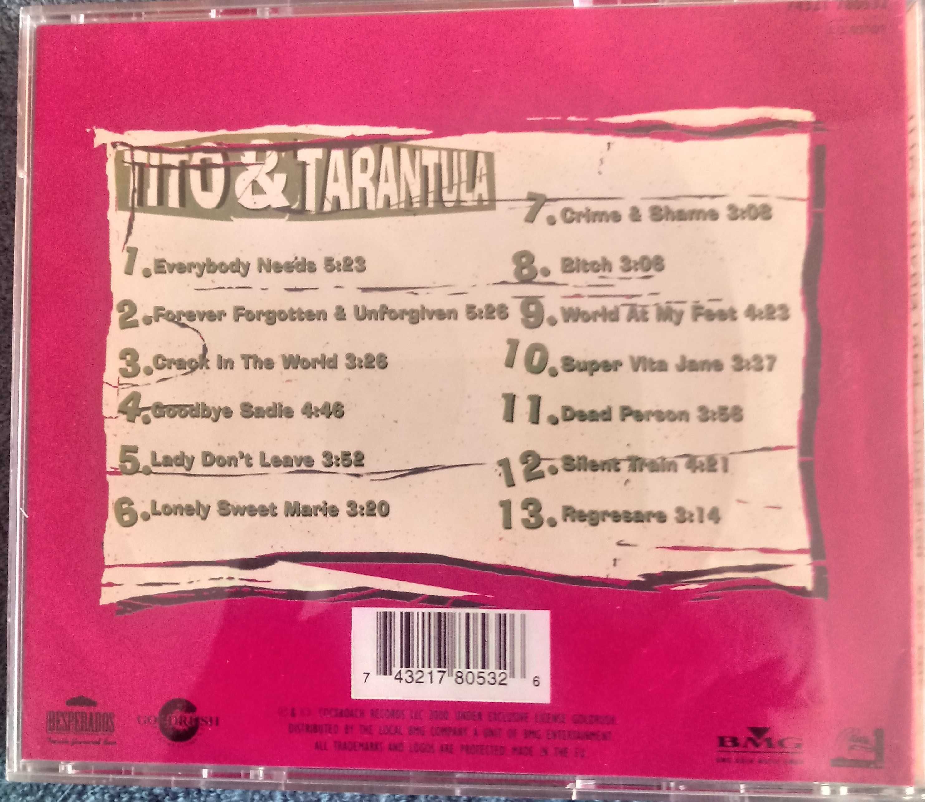 soler alvaro/ tito & tarantula  płyty cd