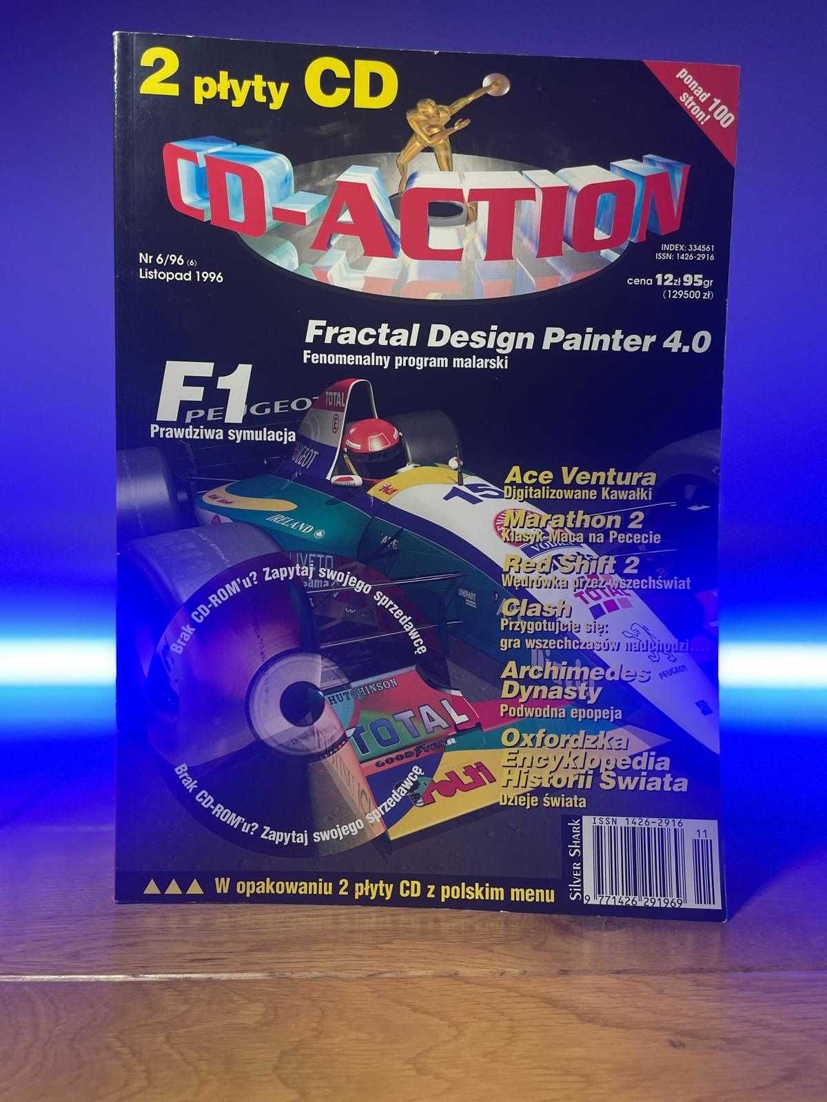CD-Action 6/1996 nr 6 | Kultowe czasopismo o grach | Retro | Kolekcja