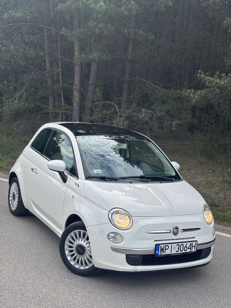 Fiat 500 Alu/Ks.serwisowa/Panorama