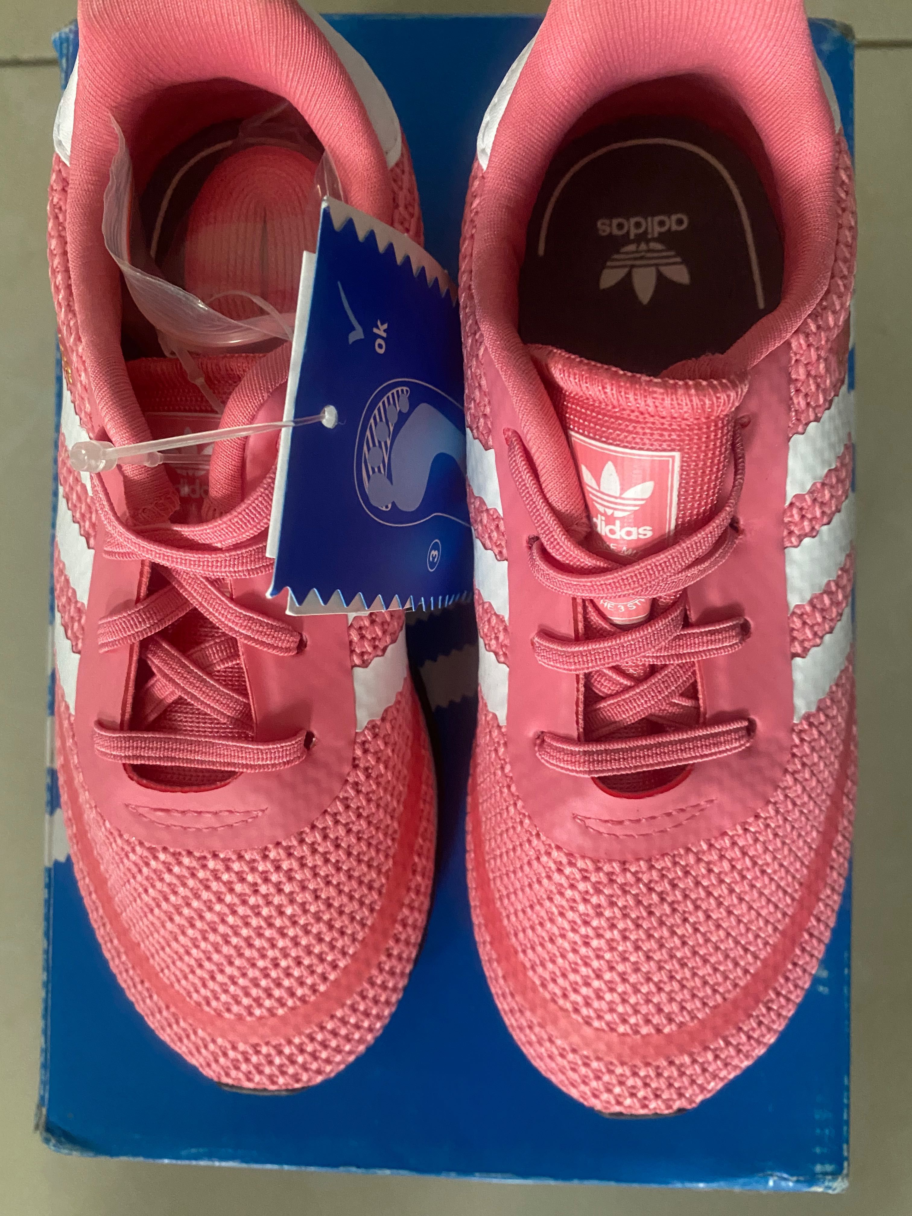 Adidas lekkie różowe adidaski 27