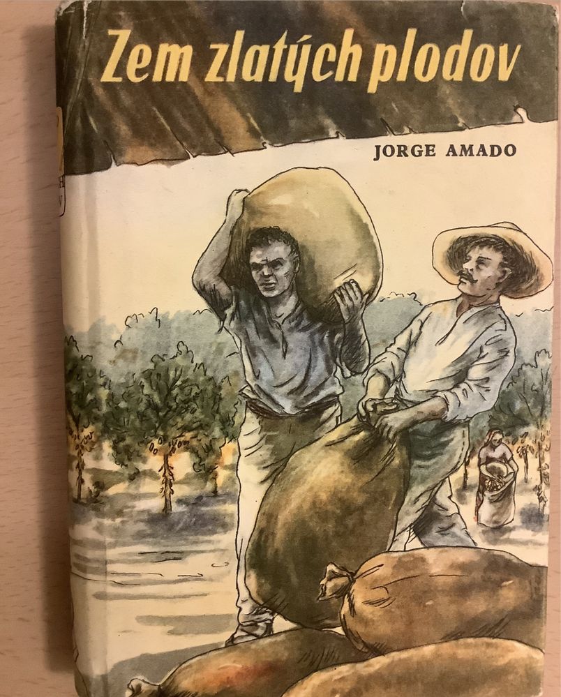 Ж. Амаду Земля золотых плодов на словацком и русском языке