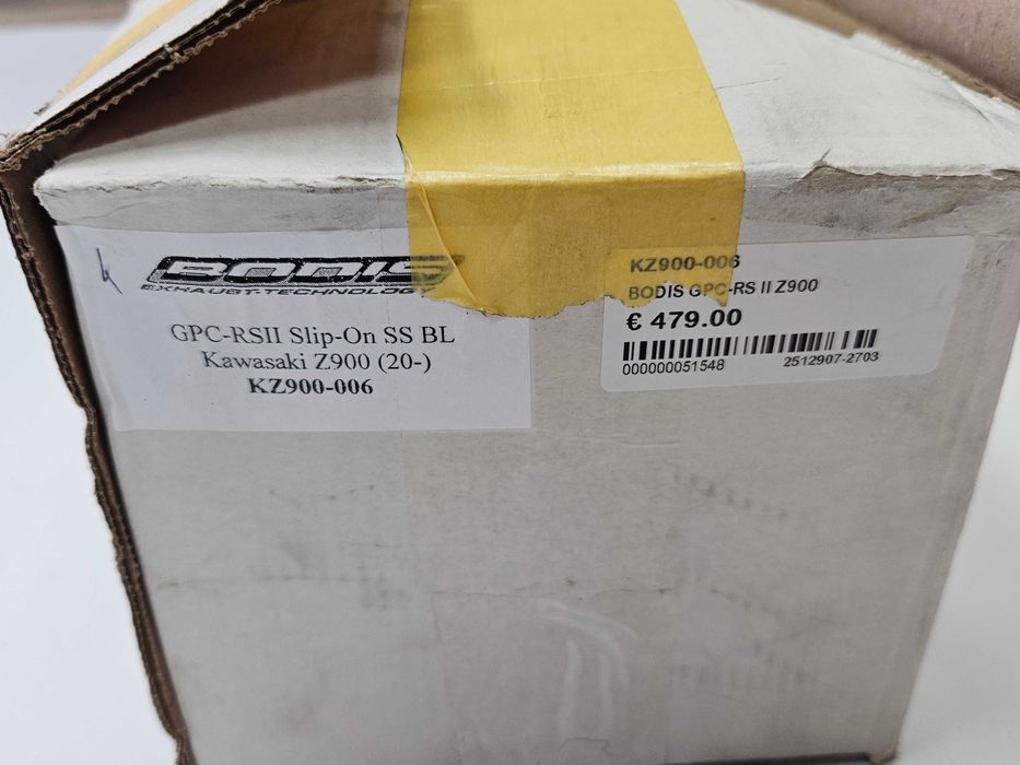 Wydech tłumik sportowy Bodis GPC-RSII do Kawasaki Z900 Z 900 rok 20-25