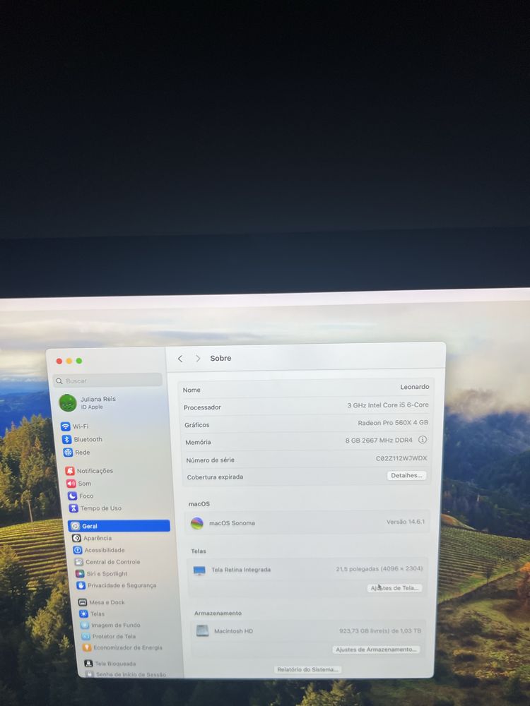 Imac 21.5 4k retina 2019