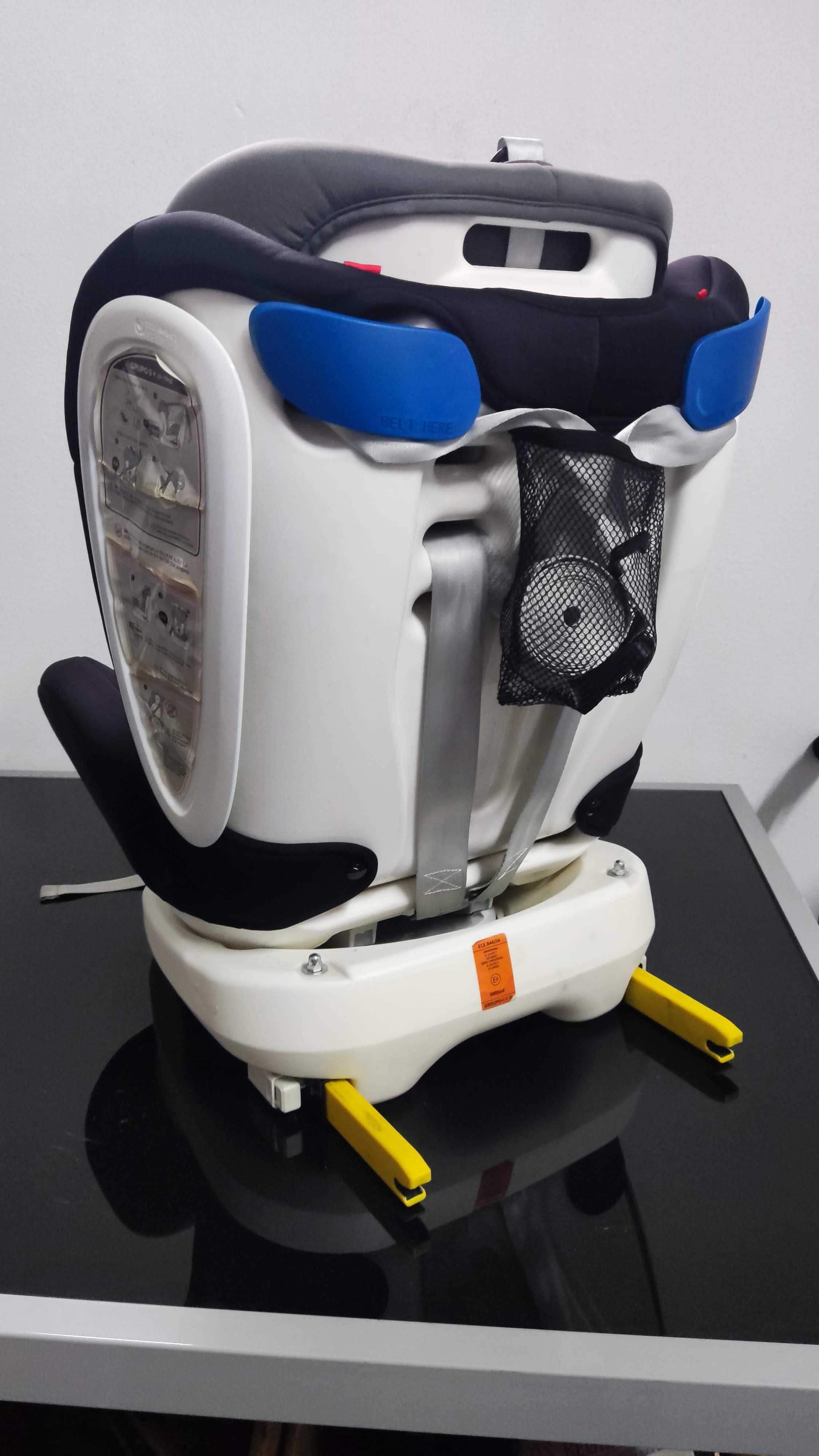 Cadeira Auto com Isofix (grupo 0, 1,  2 e 3)