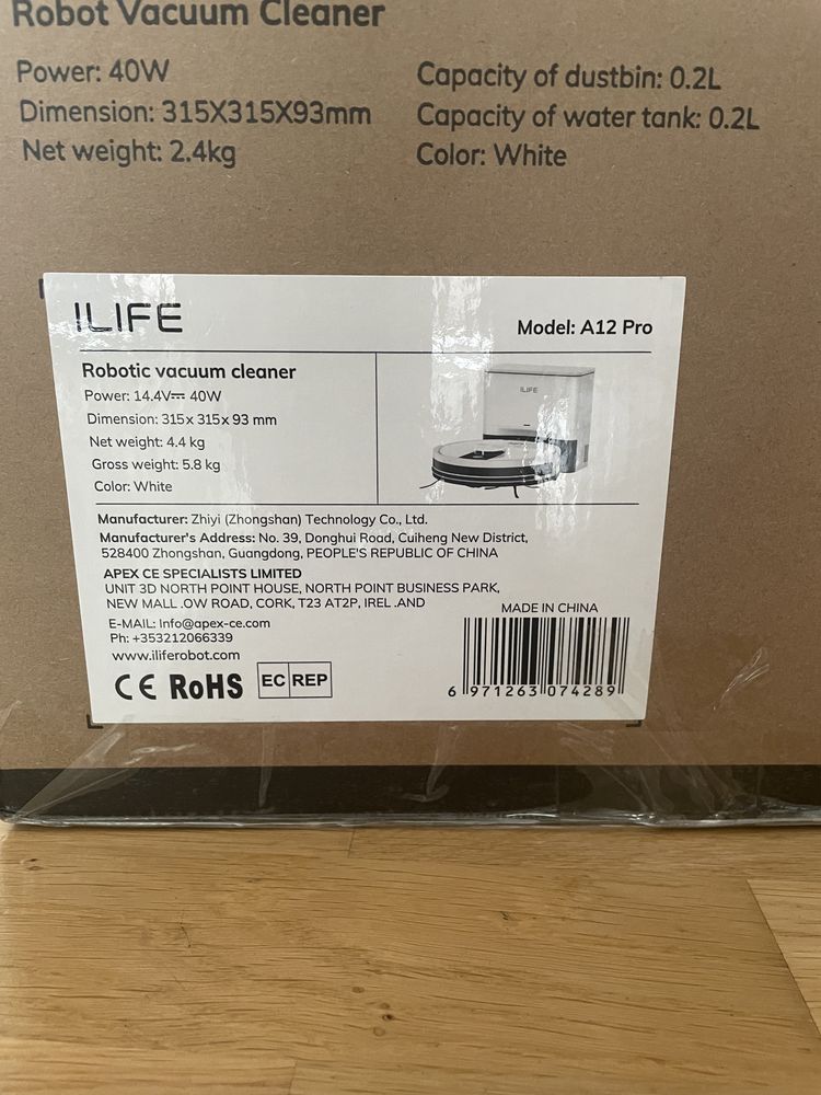 Odkurzacz ILIFE Robot A12 Pro