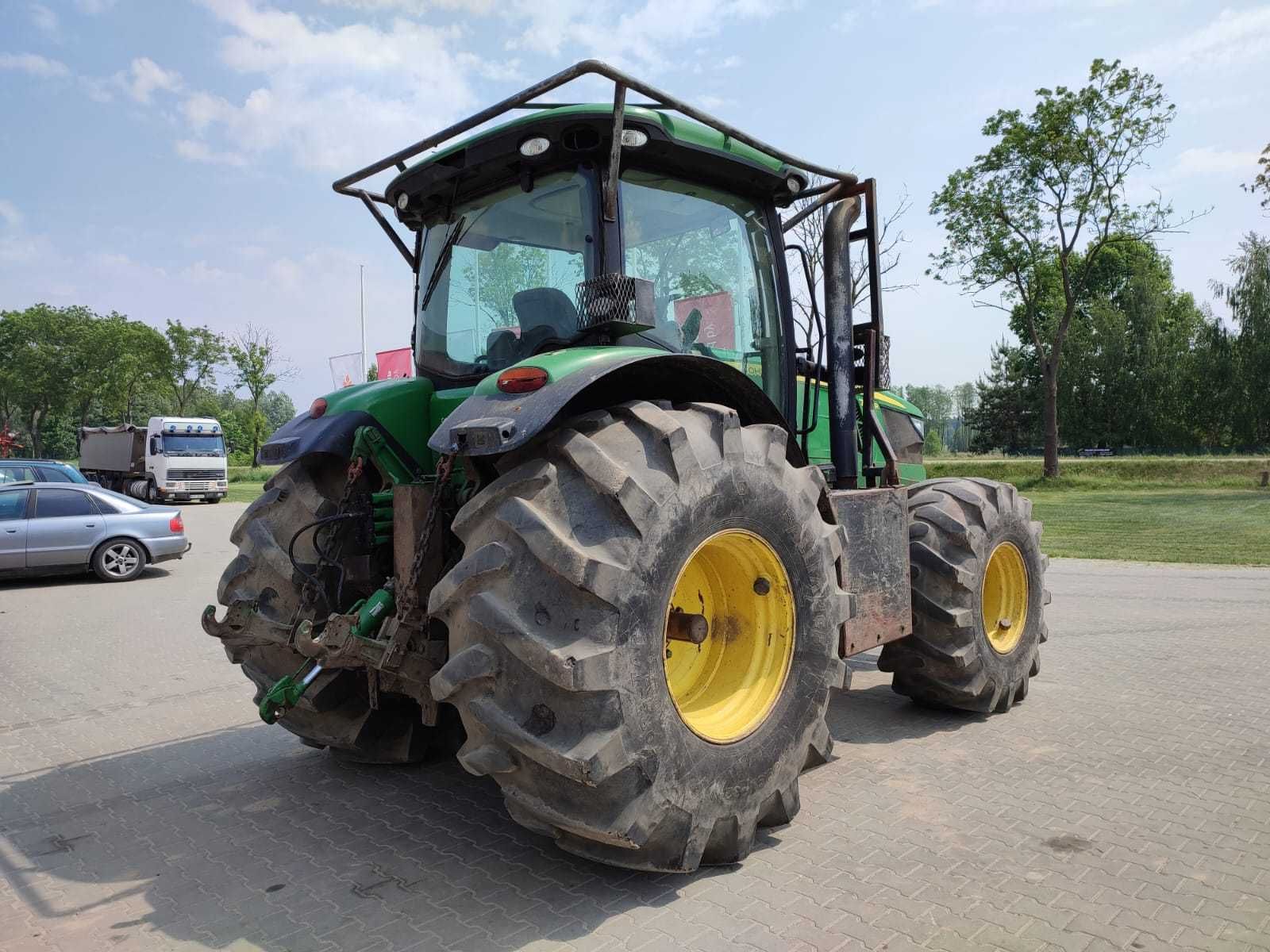 Ciągnik John Deere 7280R zabudowa Leśna leśny 2011 ,7250R,  mulczer