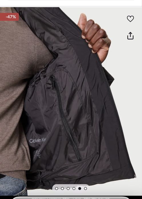 Чоловічий пуховик Calvin Klein L/ куртка мужская