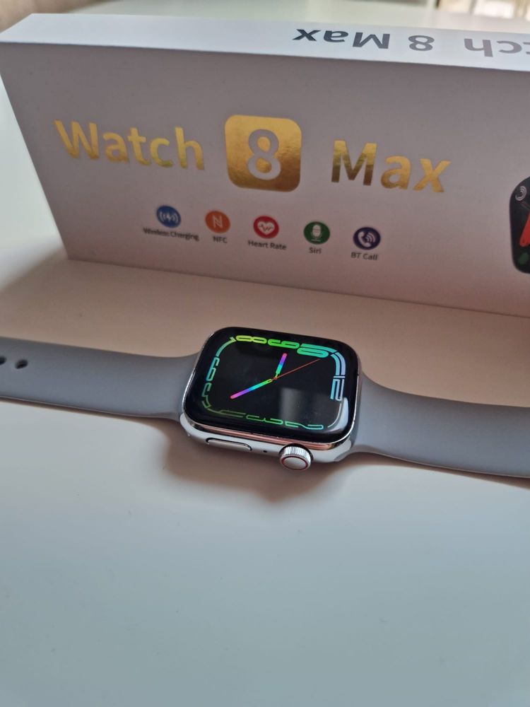 Smartwatch 8 MAX szary
