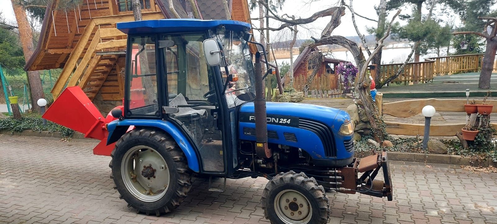 Traktor,Ciagnik,Europard,Foton254,2010rok,Rozdrabniacz w Cenie 4x4
