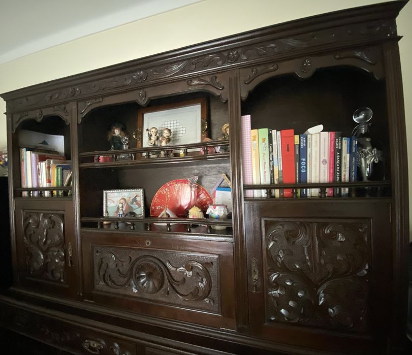 Móvel sala jantar mogno maciço