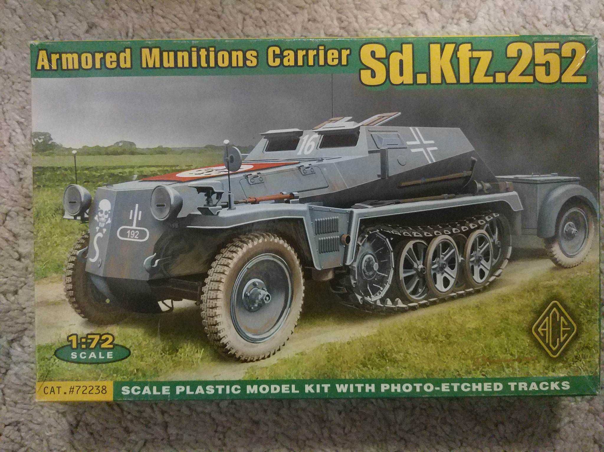 ACE 72238 Sd.Kfz.252 armoured ammunitions carrier