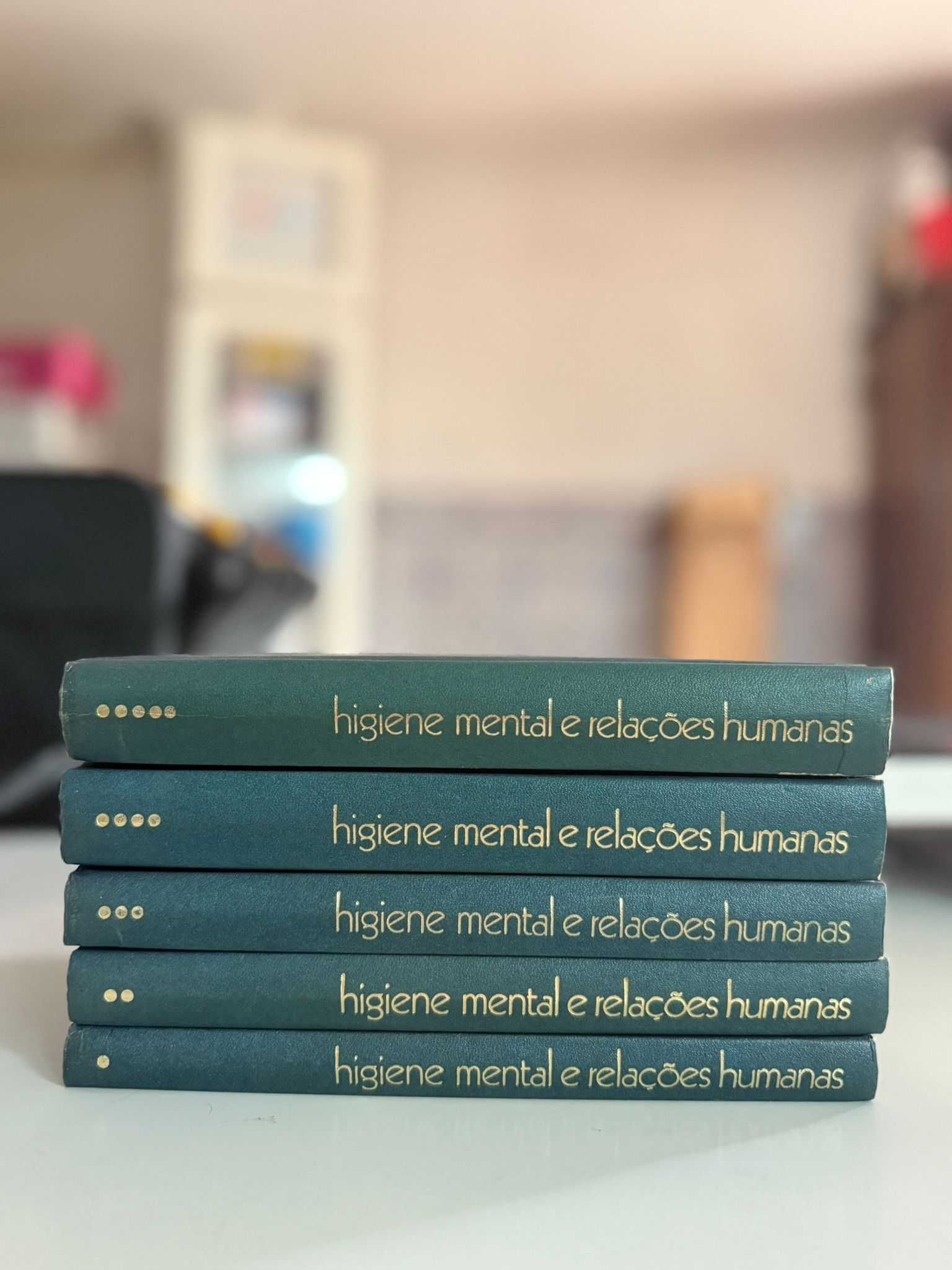 Coleção livros Higiene mental e relações humanas