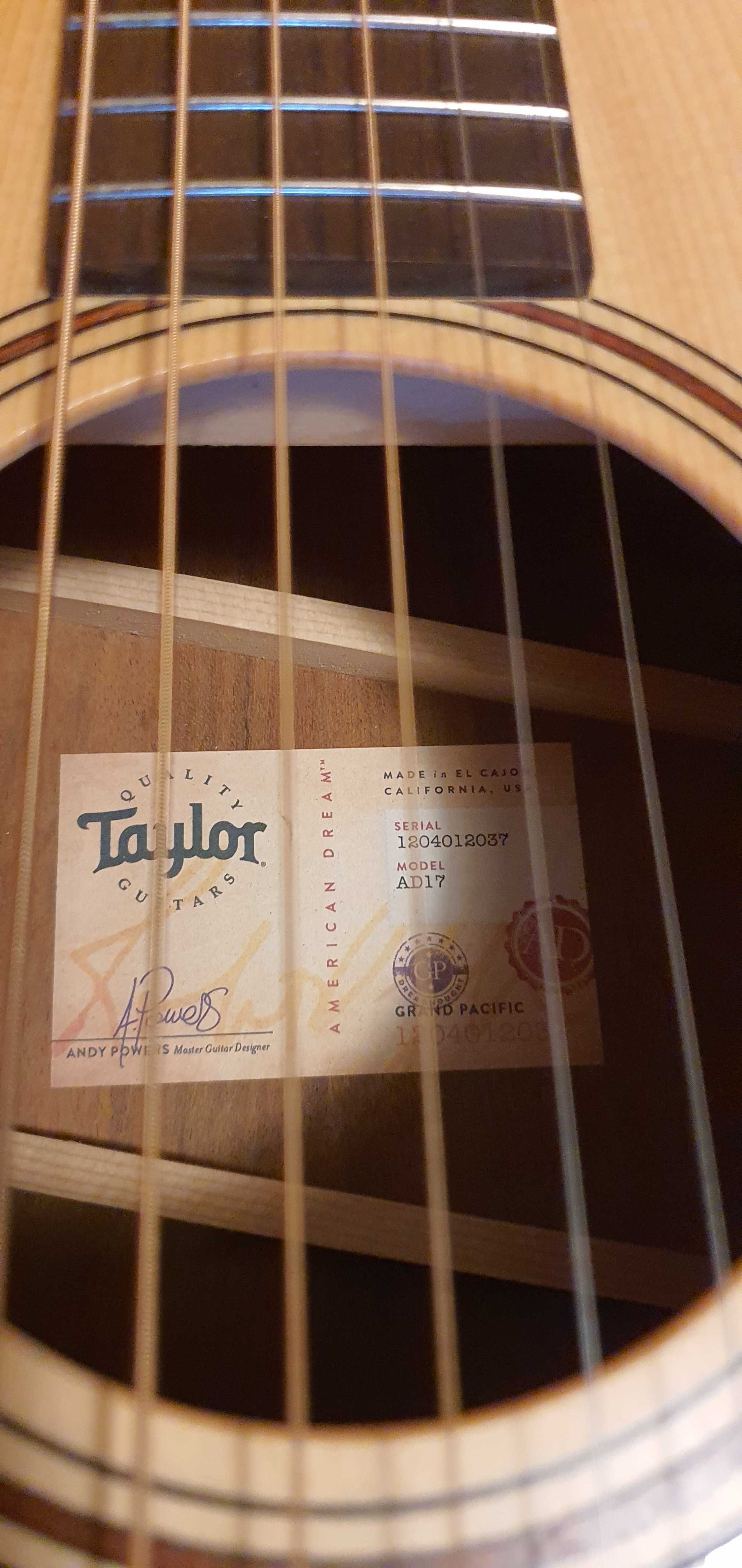 Gitara elektro-akustyczna Taylor ad17