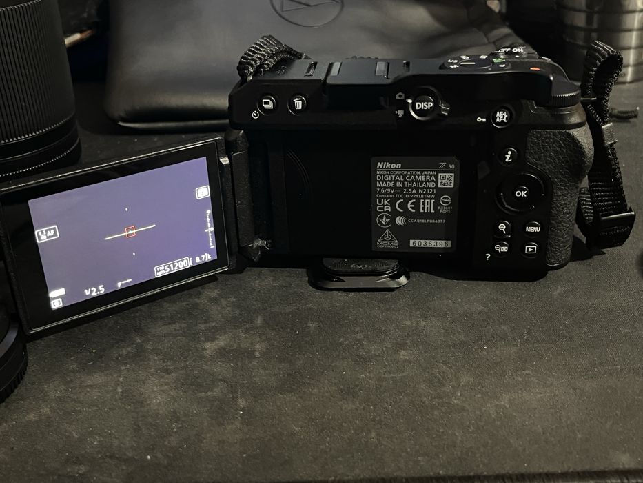 Nikon Z30 com 5 lentes