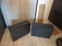 TRONES IKEA - 2 szafki na buty oraz 3 deski.