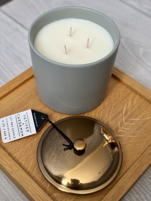 Ароматична свічка paddywax hygge vetiver + cardamom