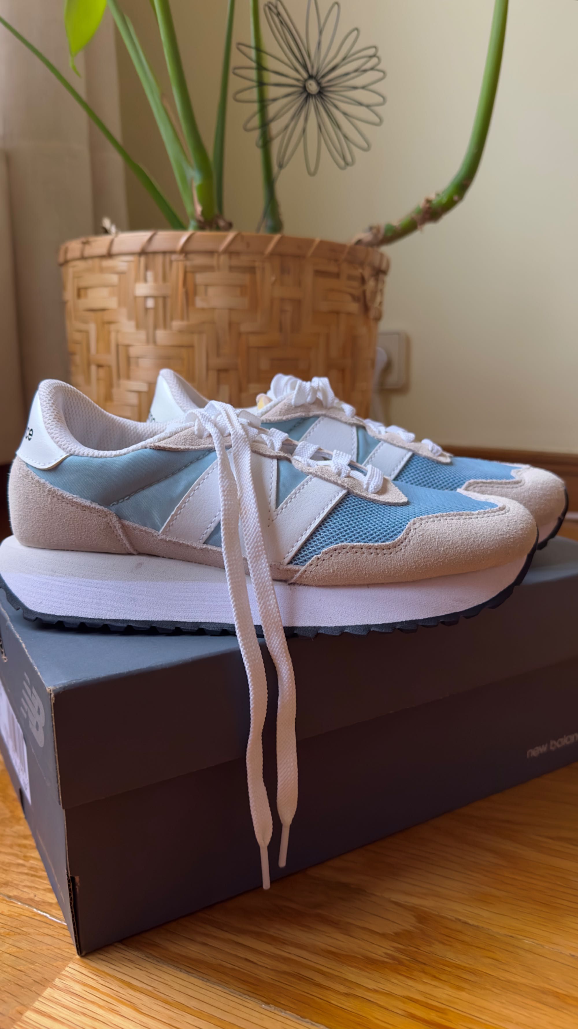 New Balance 237 Sea Salt Ocean Haze Shoes