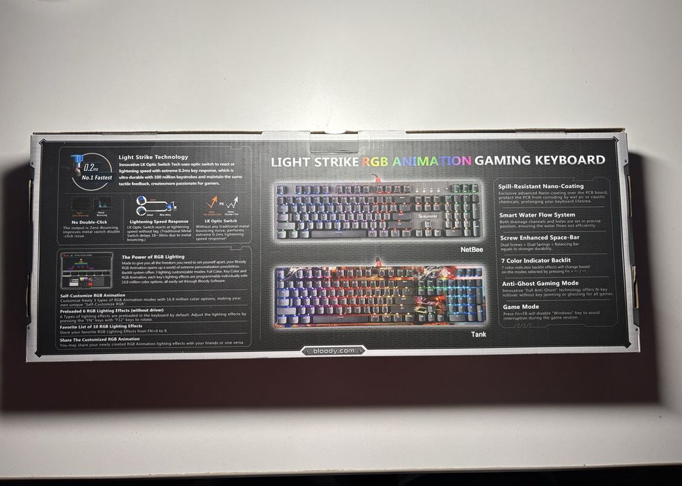 Клавіатура Bloody b810r