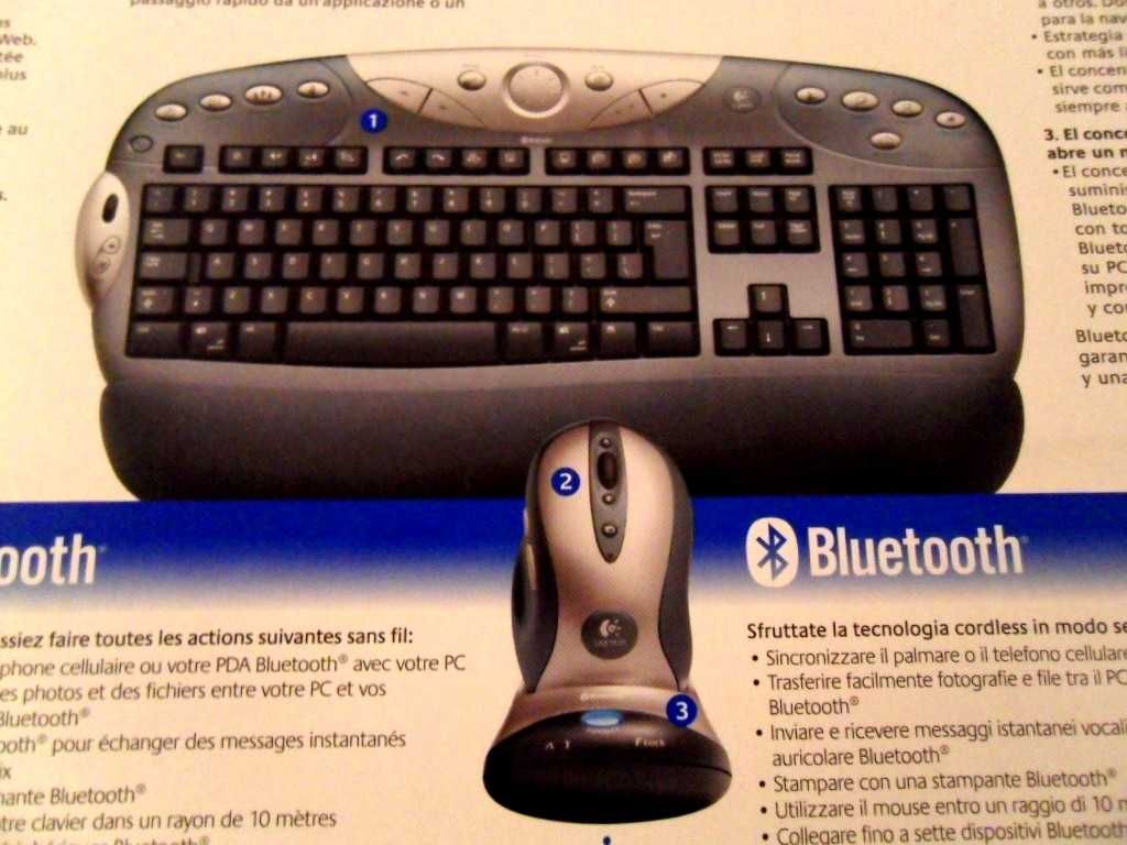 Teclado Cordless Desktop Mx for Bluetooth - NOVO