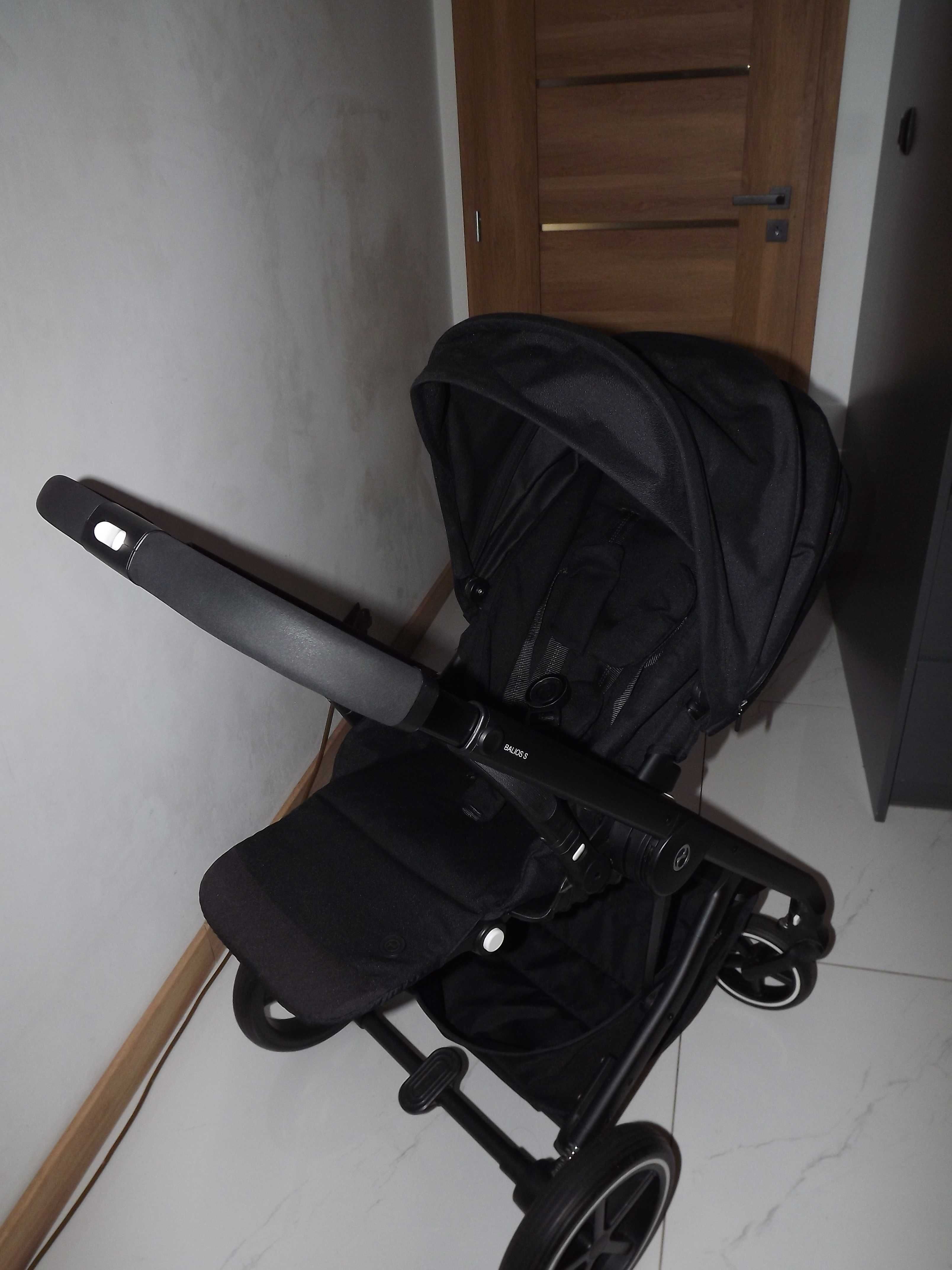 Cybex balios s lux Deep black Fotelik cybex cloud Z2 ,Baza cybex Z2