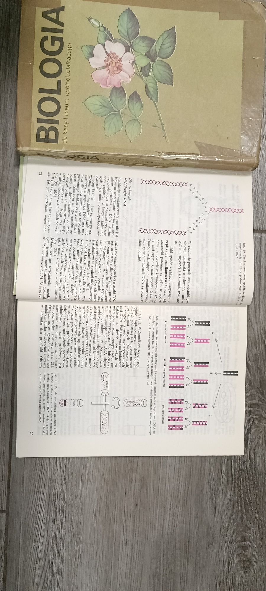 Stare podręczniki z biologii