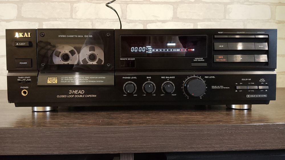 AKAI GX-65 Stereo Cassette Deck
