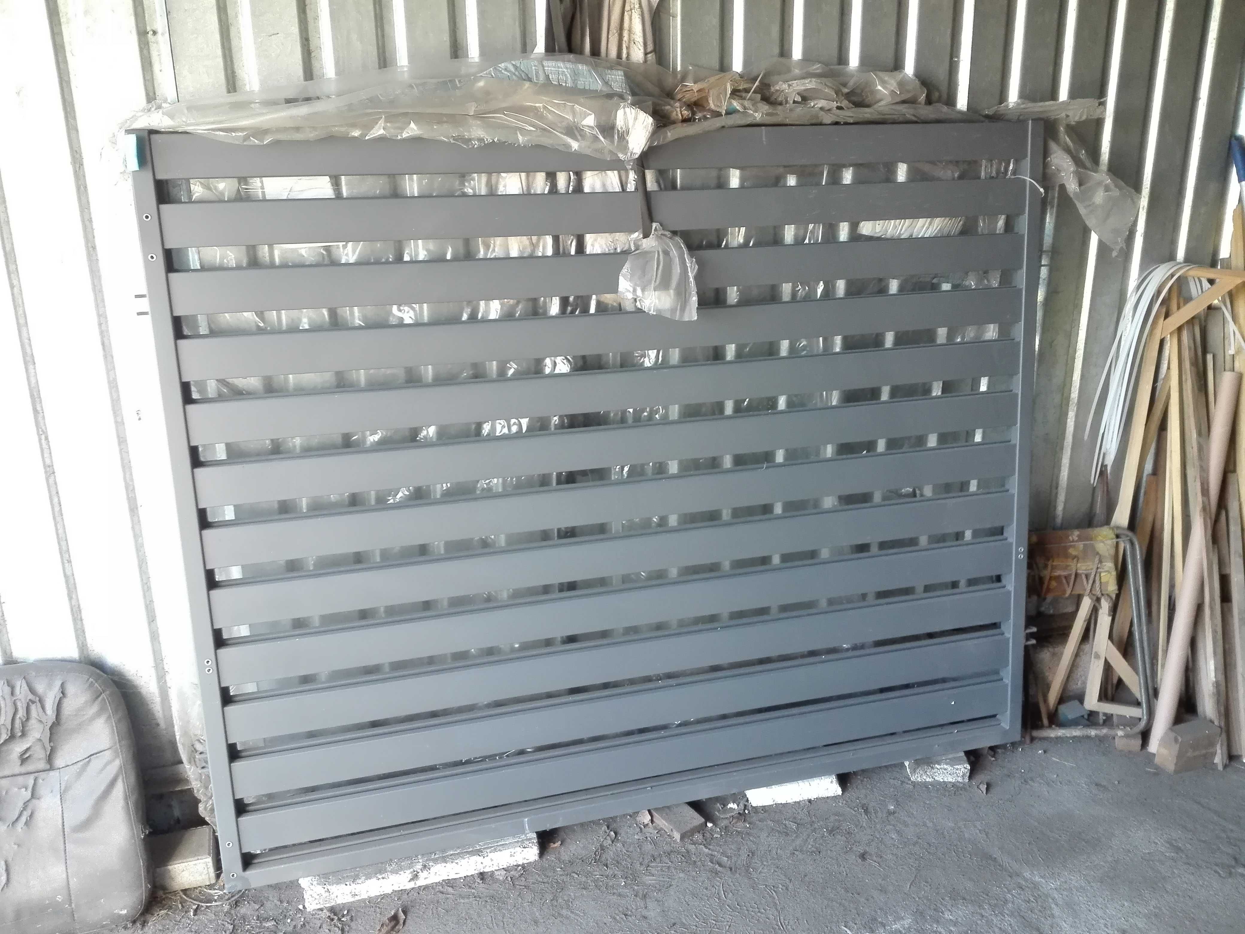 Brama dwuskrzydłowa Polbram Steel Group Lara 400 x 154 cm