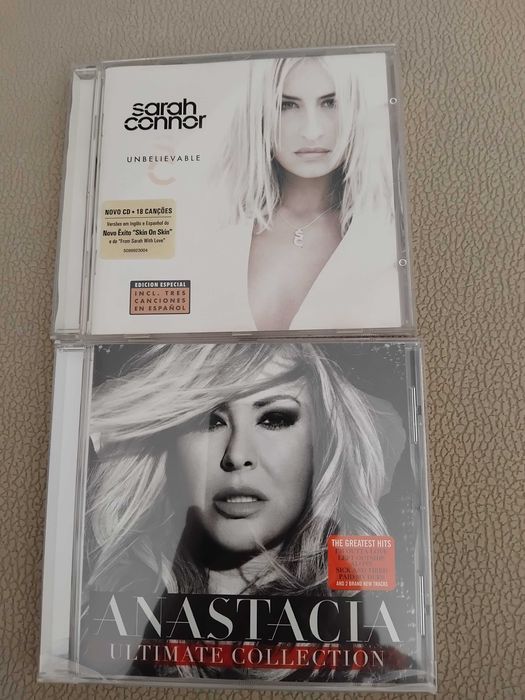 2 cds novos da Anastacia e Sarah Connor