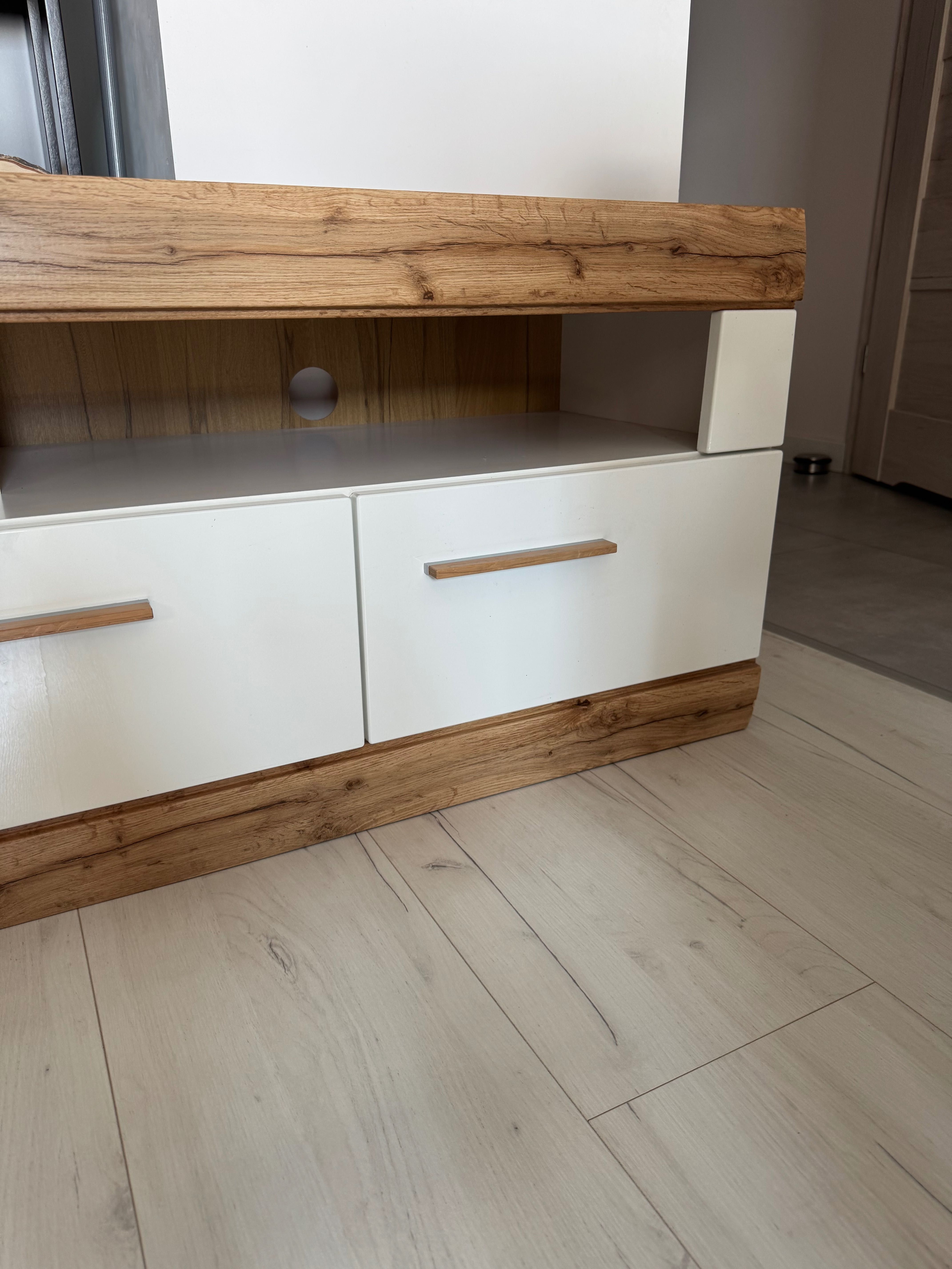szafka rtv komoda biała agata meble Ikea