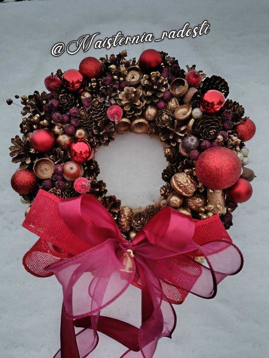 Різдвяний віночок «Чарівний Вінець Ялинового Свята»