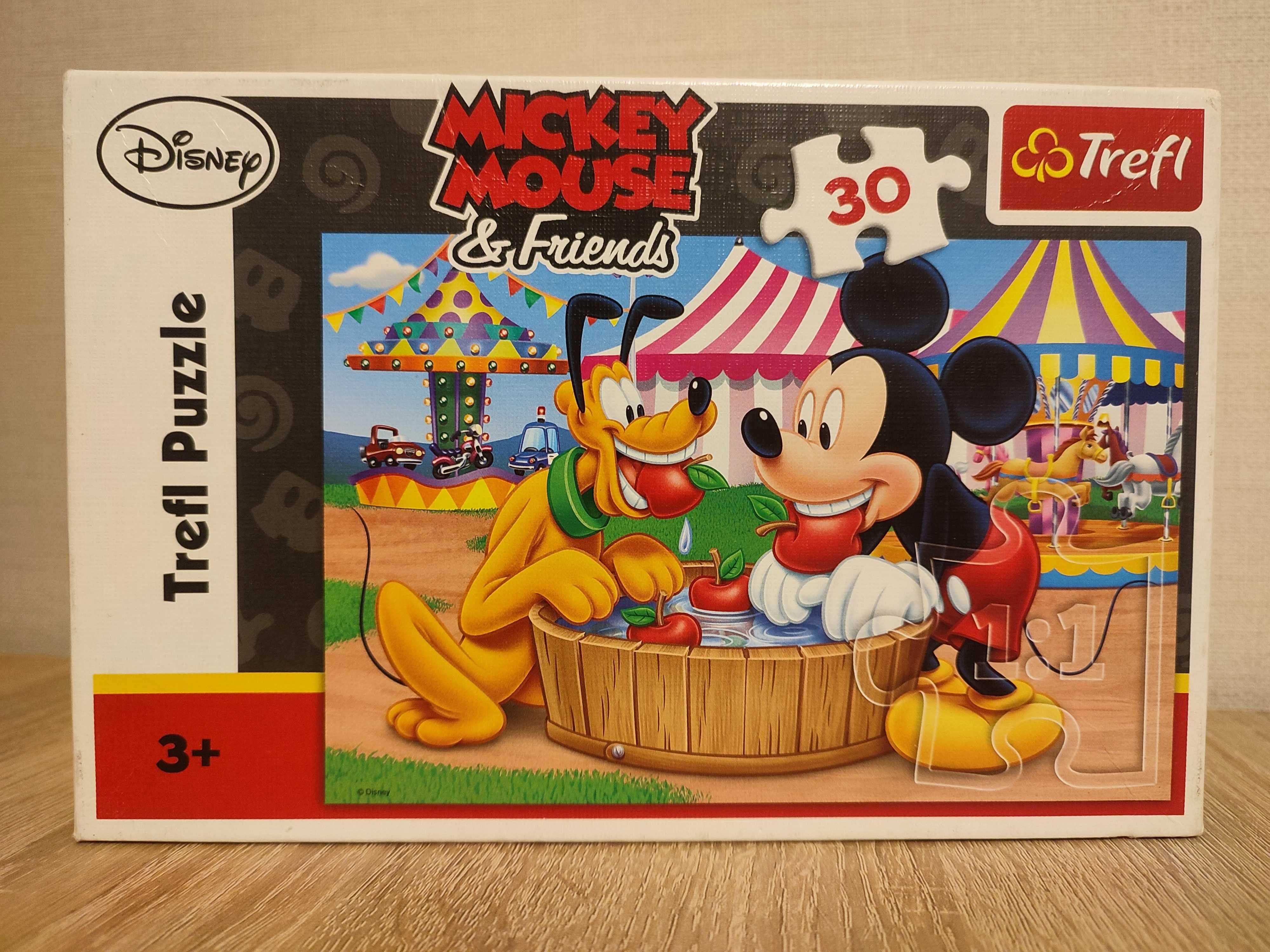 Puzzle firmy Trefl , Różne , Kubuś Puchatek , Rio , Myszka Mickey