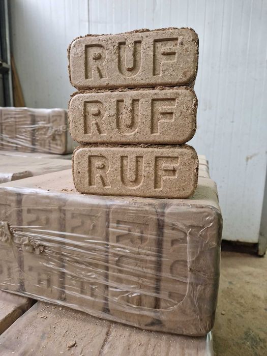 Паливні брикети RUF ДУБ.Ціна за 1т 10000грн.