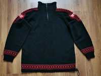 Norlender Norway ciepły sweter wełniany XL